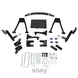 6 Double A-Arm Lift Kit For Club Car DS Golf Cart 2004+ Electric/Gas Black