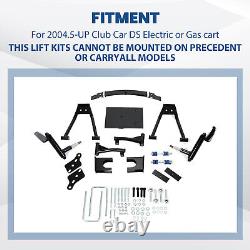 6 Double A-Arm Lift Kit For Club Car DS Golf Cart Electric/Gas 2004.5-UP