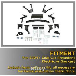 6 Double A-Arm Lift Kit Steel For Club Car Golf Cart Precedent 2004+ Elec/Gas