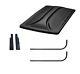 80 Black Extended Roof Kit For Club Car Precedent Golf Carts 2004+