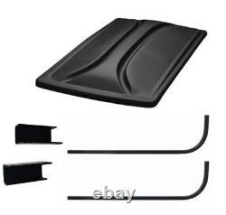 80 Black Roof Kit for Club Car DS Golf Carts 1976-1999