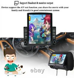 9.7 Android 9.1 Touch Screen Quad Core Car Stereo Radio MP5 Player Wifi GPS
