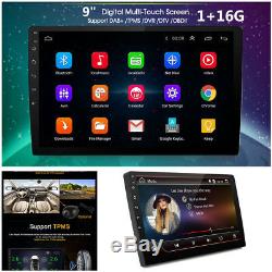 9 Android 7.1 Double 2DIN In dash Car stereo Radio Player GPS WiFi Mirror Link