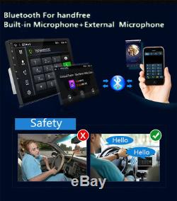 9 Android 7.1 Double 2DIN In dash Car stereo Radio Player GPS WiFi Mirror Link