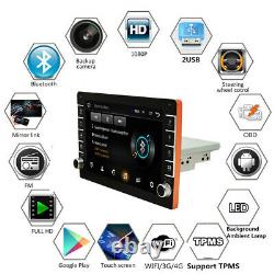 9In Android 8.1 Car Stereo Radio HD Mp5 Player Touch Screen Radio 1Din &Camera