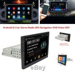 9Single Din Android 8.1 Car Stereo Radio GPS Navigation DVD Video TV WiFi/3G/4G