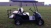 A Arm Lift Kit On Black Club Car Precedent With Turn Signals Rear Flip Seat Extended Top More