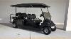 All Black Club Car Precedent Six Passenger Limo Golf Cart