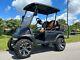 Black Club Car Precedent 48v High Speed Golf Cart Flip Seat A Arm Lift 14 Rims