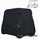 Black Golf Cart Storage Cover 4-person 80 In Roof E-z-go Club Car Yamaha Others