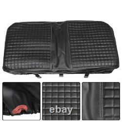 Black Color Golf Carts Seat Covers Front & Rear Set For Club Car DS 2000.5-Up