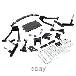 Black Double A-Arm Lift Kit For 2004.5-UP Club Car DS Golf Cart Electric/Gas