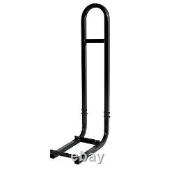 Black Folding Rear Flip Seat Kit for 2001-2013 Club Car Golf Cart DS withGrab Bar