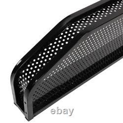 Black Front Clay / Cargo Basket For Club Car DS Golf Cart with Mounting Brackets