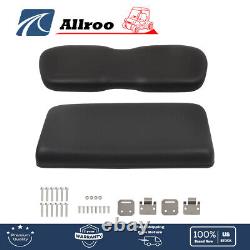 Black Front Seat Bottom And Back Cushion Golf Carts For Club Car DS 2000.5-Up