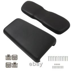 Black Front Seat Bottom And Back Cushion Golf Carts For Club Car DS 2000.5-Up