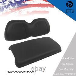 Black Front Seat Bottom+Backrest Assemblies For Club Car Precedent 2004-2011