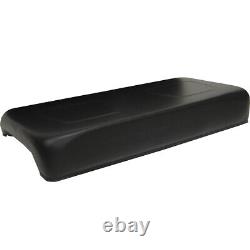 Black Front Seat Bottom Cushion for Club Car DS (2000-2014) Golf Cart Models