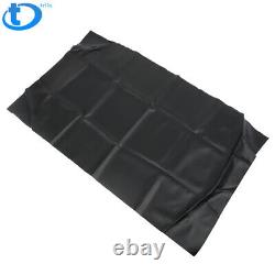 Black Front Seat Cover Set for Club Car DS 2000.5-Up Golf Cart
