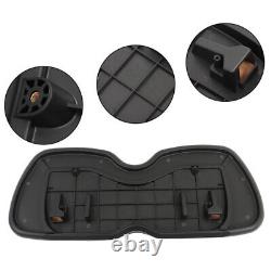 Black Front Seat Cushion & Backrest 2004-2011 For Club Car Precedent Golf Cart