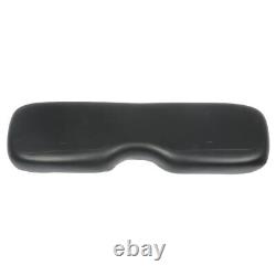 Black Front Seat Cushion with Hardware For EZGO Medalist TXT 1994-2013 Golf Cart