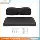 Black Golf Cart Front Cushion Set For Club Car Ds