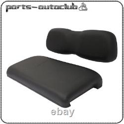 Black Golf Cart Front Cushion Set For Club Car DS