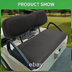 Black Golf Cart Front Cushion Set For Club Car DS