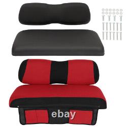 Black Golf Cart Front Cushion Set WithCushion Cover Free For Club Car DS Wholesale