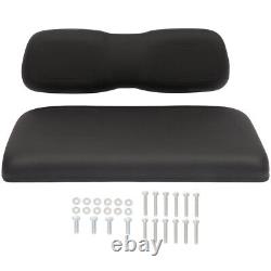 Black Golf Cart Front Cushion Set WithCushion Cover Free For Club Car DS Wholesale