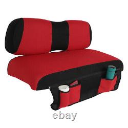 Black Golf Cart Front Cushion Set WithCushion Cover Free For Club Car DS Wholesale