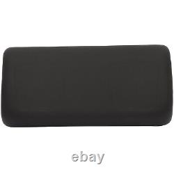 Black Golf Cart Front Seat Cushion Set Fits Club Car DS