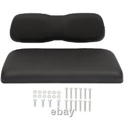 Black Golf Cart Front Seat Cushion Set For Club Car DS High Quality