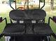 Black Golf Carts Seat Covers Front And Rear Fits For Club Car Ds 2000.5 Up
