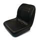 Black High Back Seat For Club Car Xrt1550 Utility Vehicles With Bucket Seats