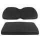 Black New Front Seat Bottom+backrest Assemblies For Club Car Precedent 2004-11