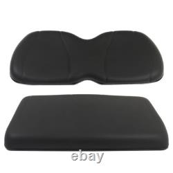 Black New Front Seat Bottom+Backrest Assemblies For Club Car Precedent 2004-11