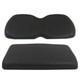 Black New Front Seat Bottom+backrest Assemblies For Club Car Precedent 2004-11