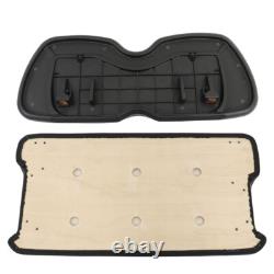 Black New Front Seat Bottom+Backrest Assemblies For Club Car Precedent 2004-11