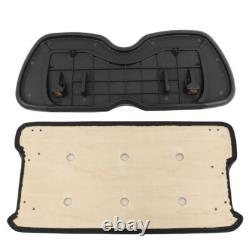 Black New Front Seat Bottom+Backrest Assemblies For Club Car Precedent 2004-11