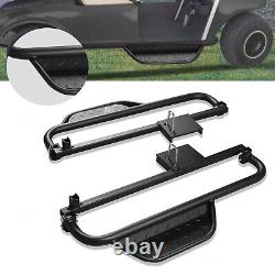 Black Powder Coated Nerf Bars/ Running Boards Fits Club Car DS Golf Cart 1982-up