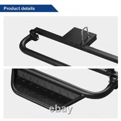 Black Powder Coated Nerf Bars/ Running Boards Fits Club Car DS Golf Cart 1982-up