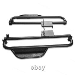 Black Powder Coated Nerf Bars/ Running Boards Fits Club Car DS Golf Cart 1982-up