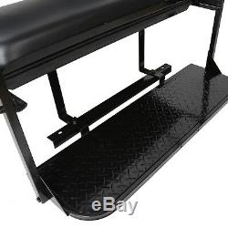 Black Rear Flip Seat Kits for Club Car Golf Cart DS 2000-2013