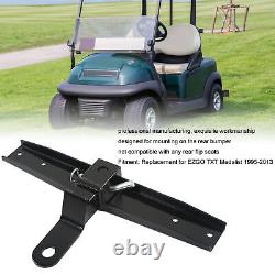 Black Rear Trailer Hitch Heavy Duty Club Car Acccessories Accessory For EZGO TXT