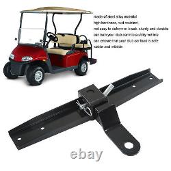 Black Rear Trailer Hitch Heavy Duty Club Car Acccessories Accessory For EZGO TXT