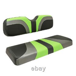 Blade Golf Cart Front Seat Covers for Club Car DS Lime Green/Charcoal/Black