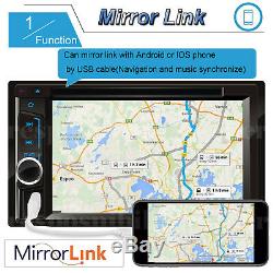 Bluetooth Car Stereo Audio 2 DIN In-Dash FM Aux Input Receiver SD USB MP3 Radio