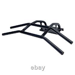 Brush Guard For Club Car Tempo Front Black Powder Coat Steel Golf Carts BG-128