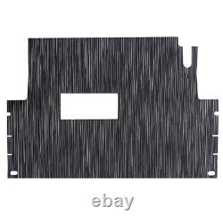 Chilewich Black Ribweave Golf Cart Floor Mat for Club Car Precedent/Onward/Tempo